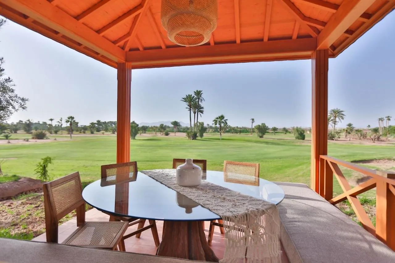 Villa May Sur Le Golf De La Palmeraie With Cooker And Butler Included Marrakesh