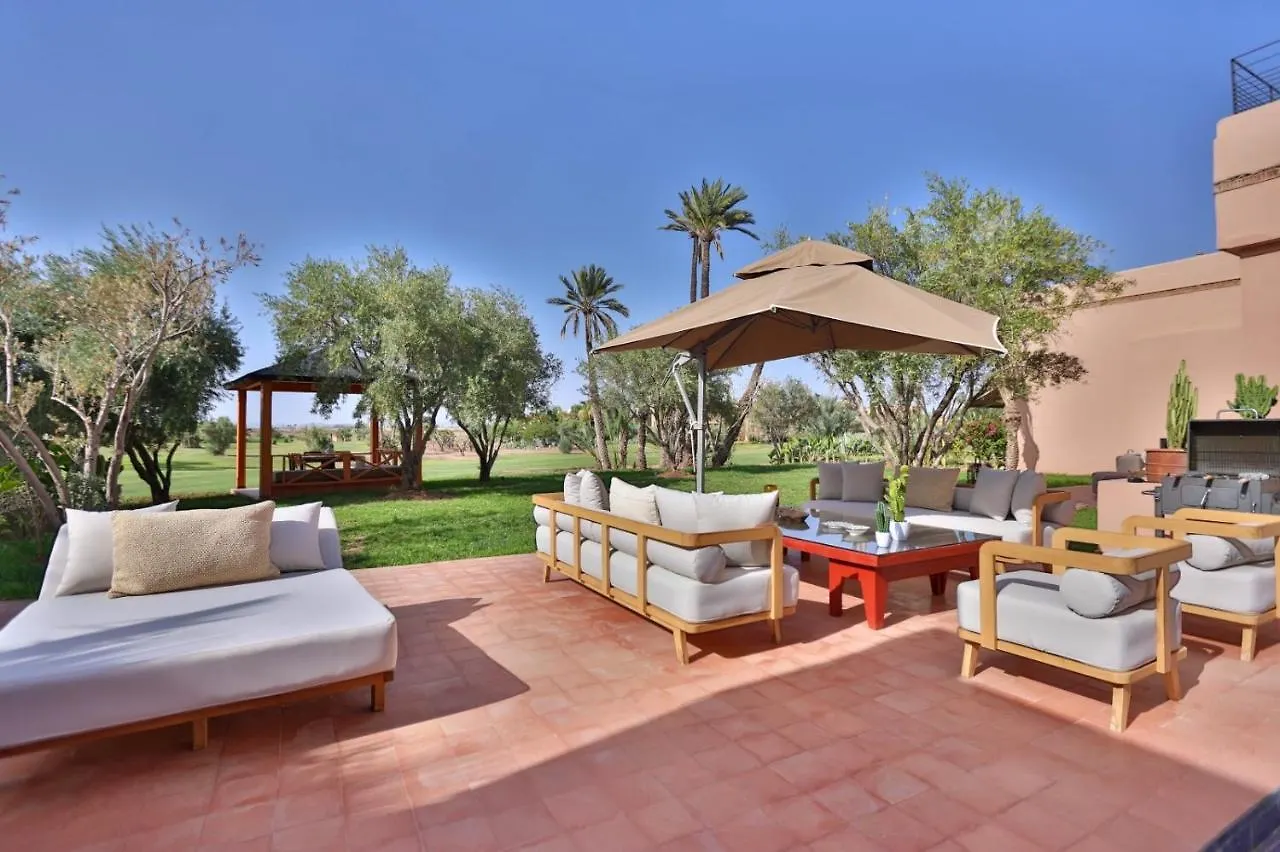 Villa May Sur Le Golf De La Palmeraie With Cooker And Butler Included Marrakesh