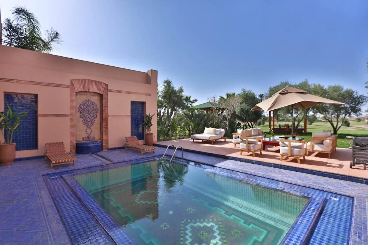 Villa May Sur Le Golf De La Palmeraie With Cooker And Butler Included Marrakesh