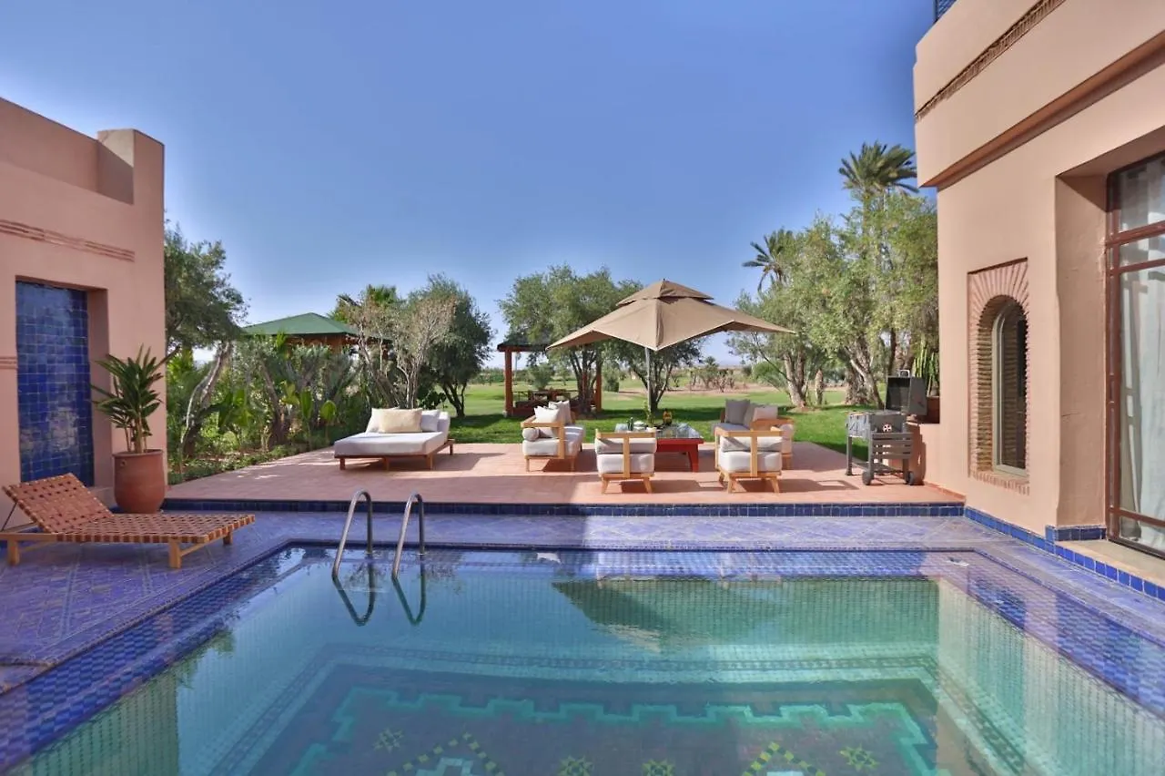 Villa May Sur Le Golf De La Palmeraie With Cooker And Butler Included Marrakesh