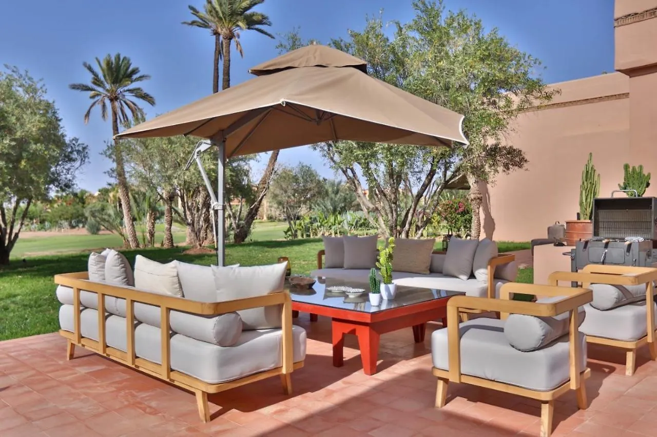 Villa May Sur Le Golf De La Palmeraie With Cooker And Butler Included Marrakesh