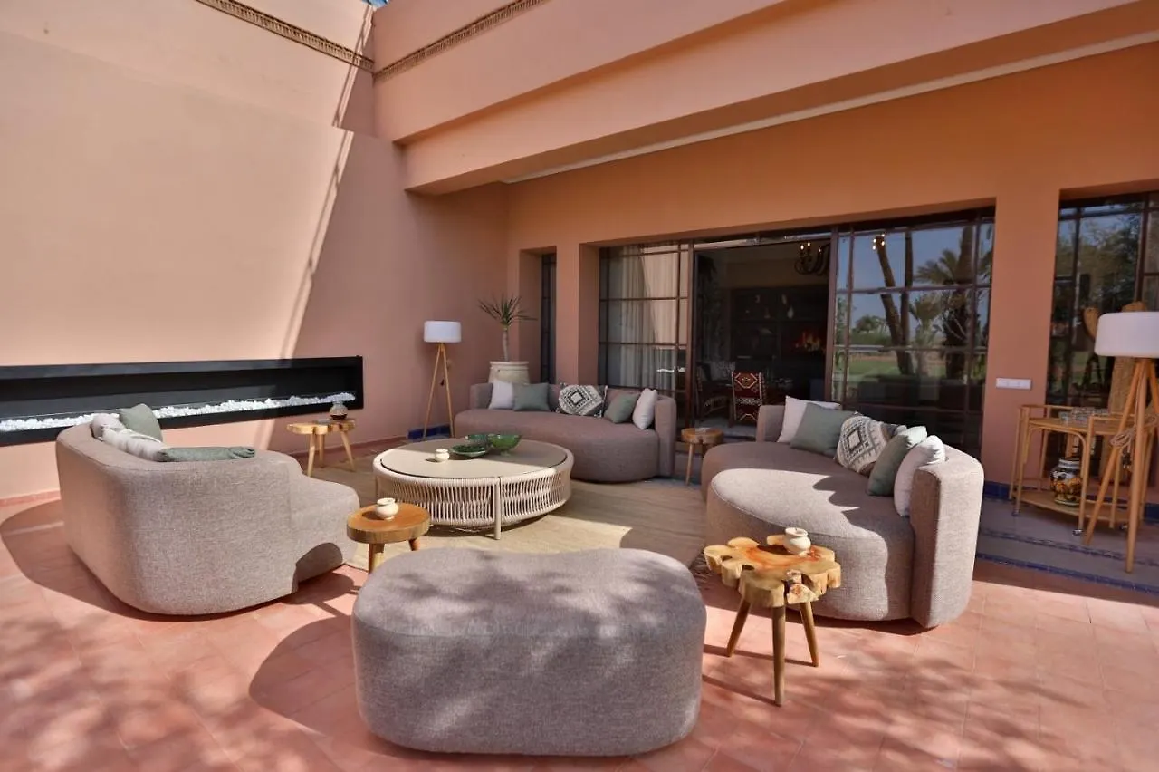 Villa May Sur Le Golf De La Palmeraie With Cooker And Butler Included Marrakesh 0*,