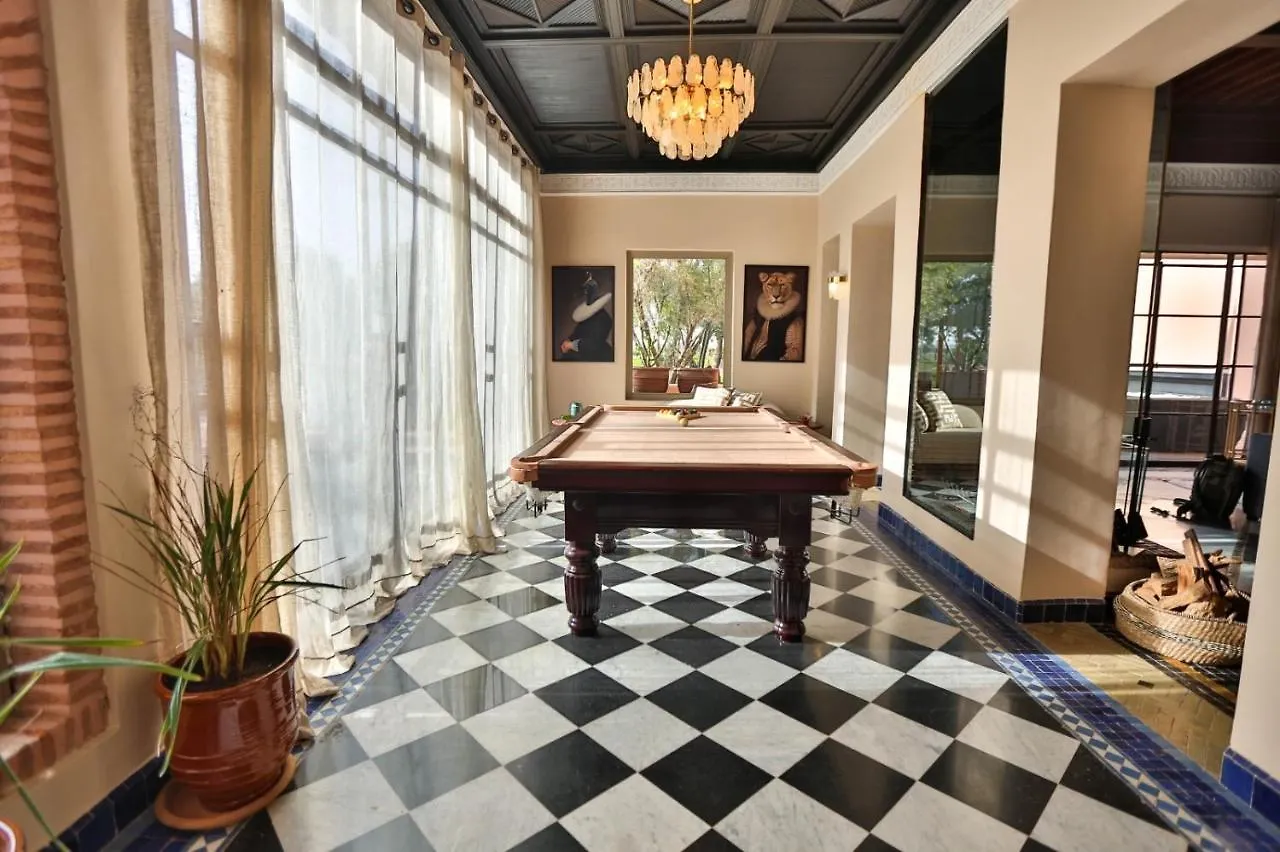 Villa May Sur Le Golf De La Palmeraie With Cooker And Butler Included Marrakesh 0*,