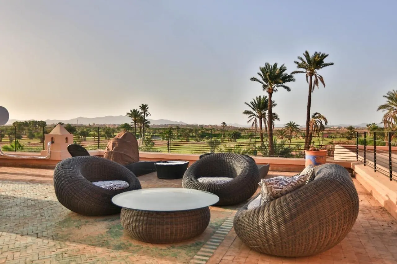 Villa May Sur Le Golf De La Palmeraie With Cooker And Butler Included Marrakesh
