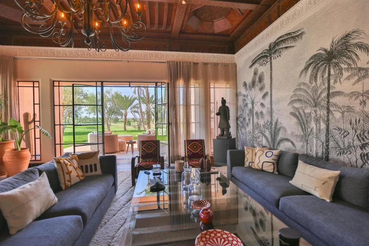 Villa May Sur Le Golf De La Palmeraie With Cooker And Butler Included Marrakesh Morocco