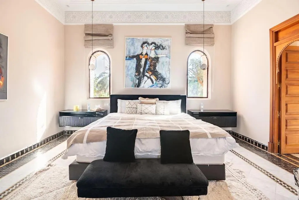 Villa May Sur Le Golf De La Palmeraie With Cooker And Butler Included Marrakesh Morocco