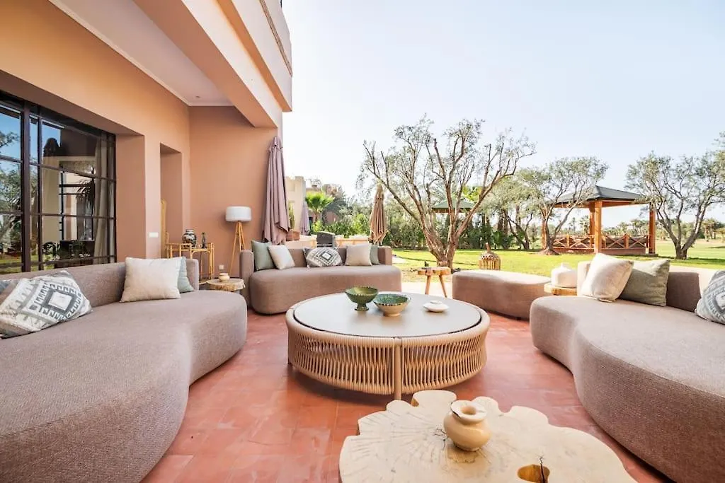 Villa May Sur Le Golf De La Palmeraie With Cooker And Butler Included Marrakesh Morocco
