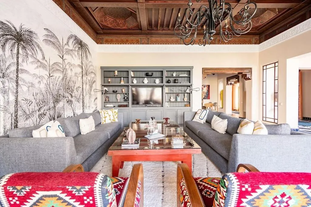 Villa May Sur Le Golf De La Palmeraie With Cooker And Butler Included Marrakesh