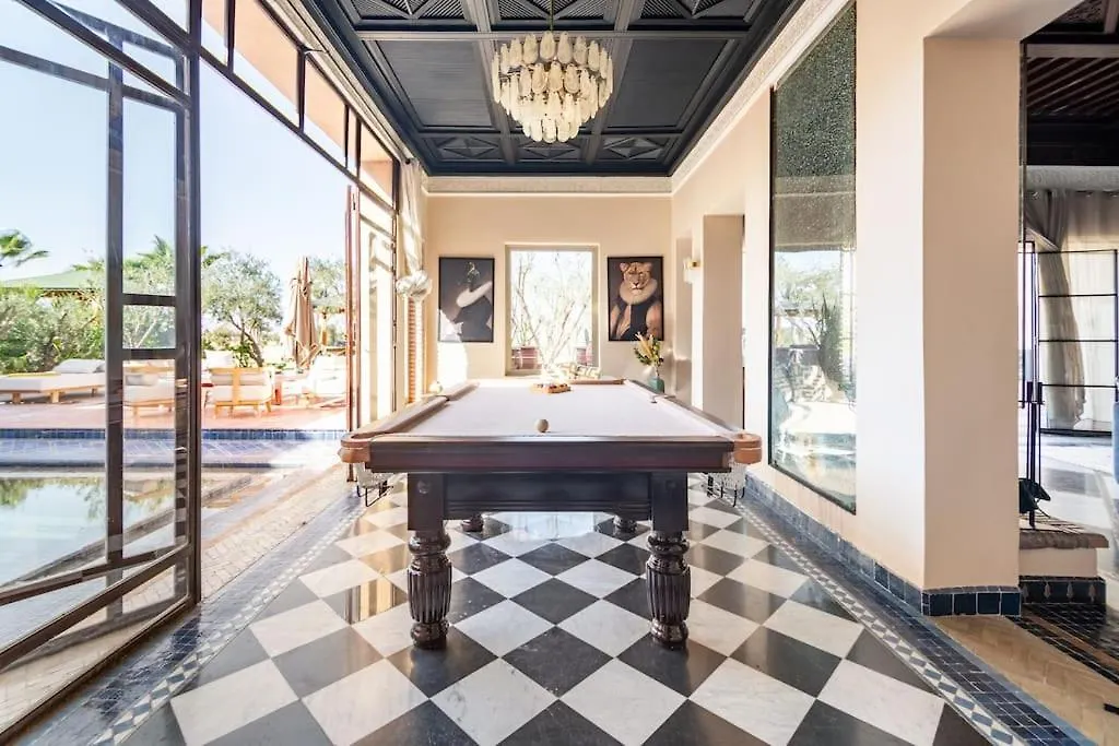 Villa May Sur Le Golf De La Palmeraie With Cooker And Butler Included Marrakesh