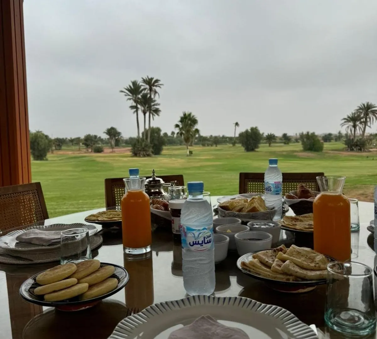 Villa May Sur Le Golf De La Palmeraie With Cooker And Butler Included Marrakesh